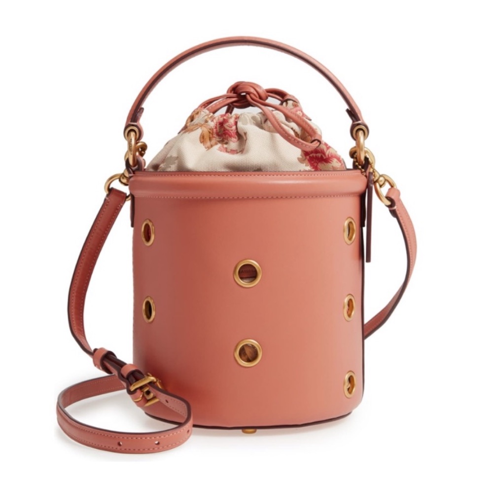 Nwt Coach Bucket Bag With Grommets